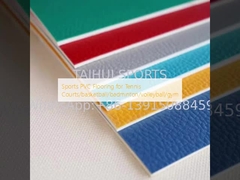 Lantai PVC Olahraga untuk Lapangan Tenis/bola basket/bulu tangkis/voli/gym
