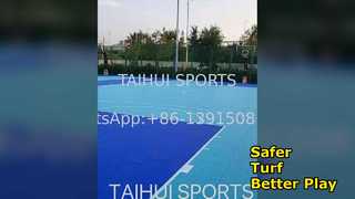 Lantai Hoki Rugbi Sepak Bola Shock Pad TAIHUI